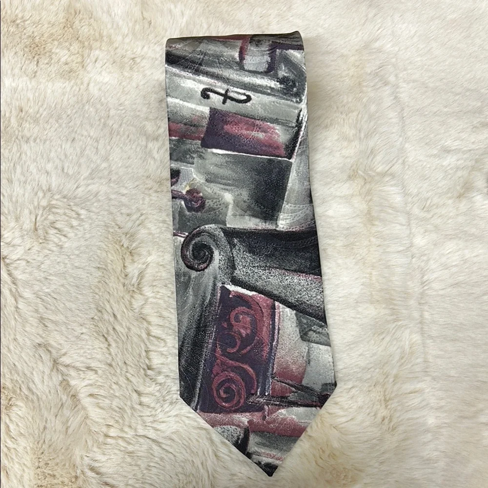 Abstract Patterned Tie